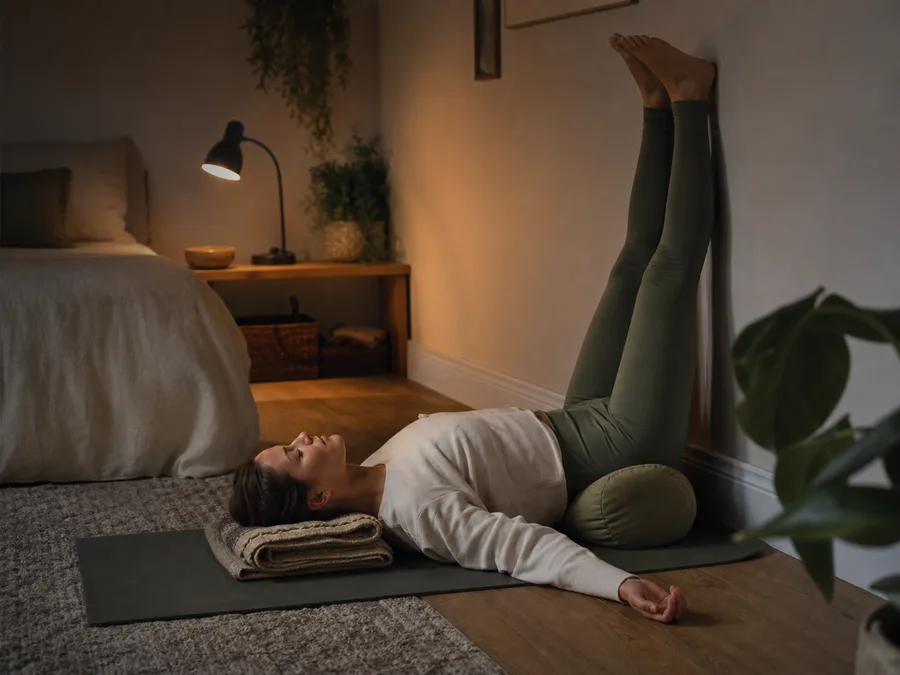 Repère visuel sur les bénéfices possibles du yoga et les limites des preuves scientifiques.
